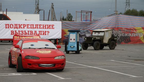 Шоу каскадеров Геннадия Кочерга