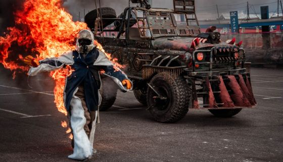 Шоу каскадеров Геннадия Кочерга